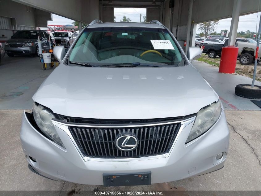 2012 Lexus Rx 350 VIN: 2T2BK1BA6CC150425 Lot: 40715856