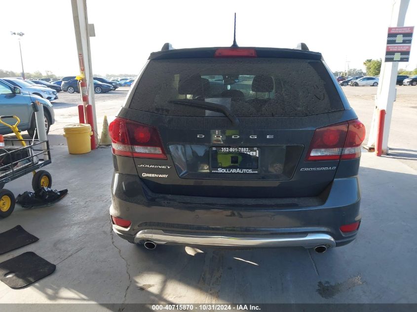 2018 Dodge Journey Crossroad VIN: 3C4PDCGG1JT305888 Lot: 40715870