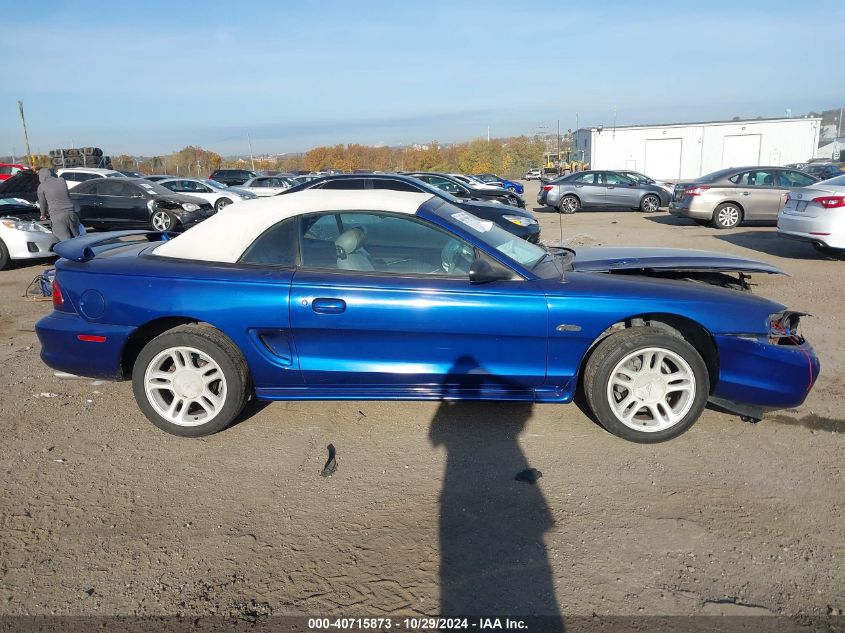 1996 Ford Mustang Gt VIN: 1FALP45X8TF184634 Lot: 40715873