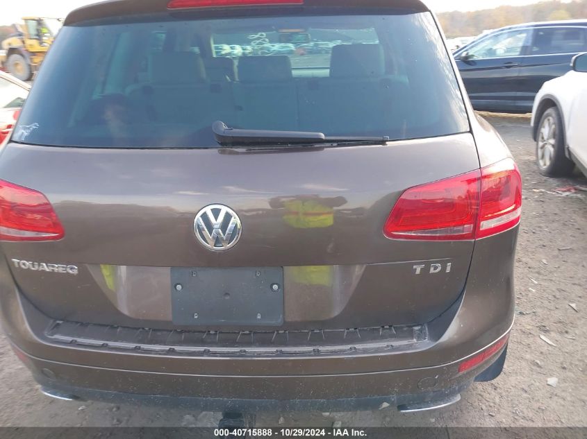 2013 Volkswagen Touareg Tdi Lux VIN: WVGEP9BP5DD003096 Lot: 40715888