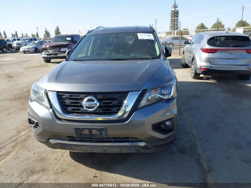 2018 Nissan Pathfinder Sv VIN: 5N1DR2MM7JC605399 Lot: 40715913