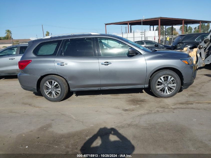 2018 Nissan Pathfinder Sv VIN: 5N1DR2MM7JC605399 Lot: 40715913