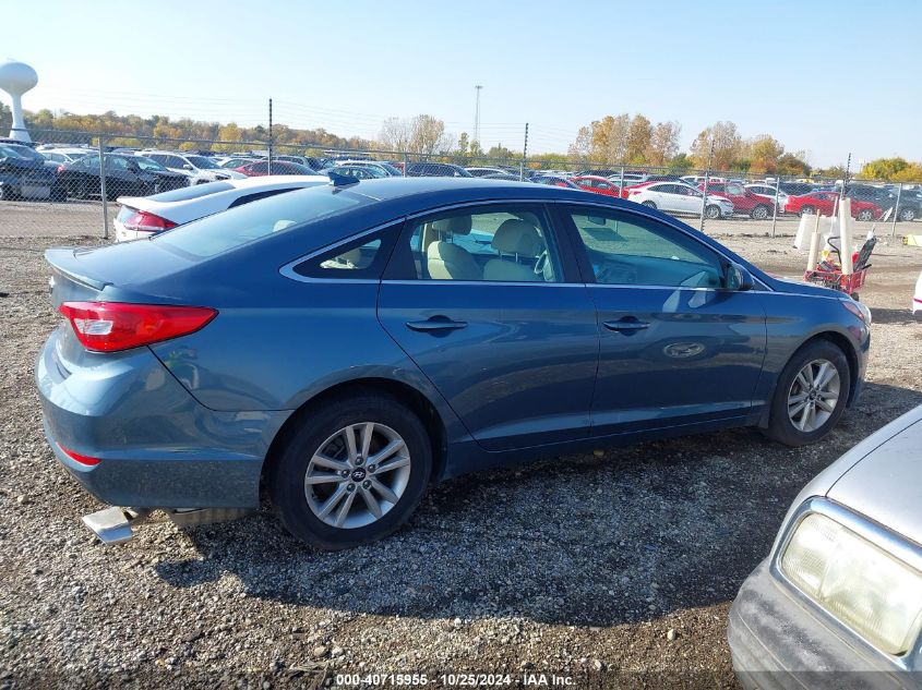 2015 Hyundai Sonata Se VIN: 5NPE24AF9FH234465 Lot: 40715955