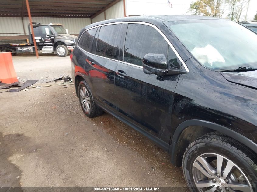 2017 Honda Pilot Ex-L VIN: 5FNYF6H55HB049437 Lot: 40715960