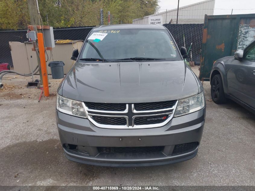 2013 Dodge Journey American Value Pkg VIN: 3C4PDCABXDT675433 Lot: 40715969