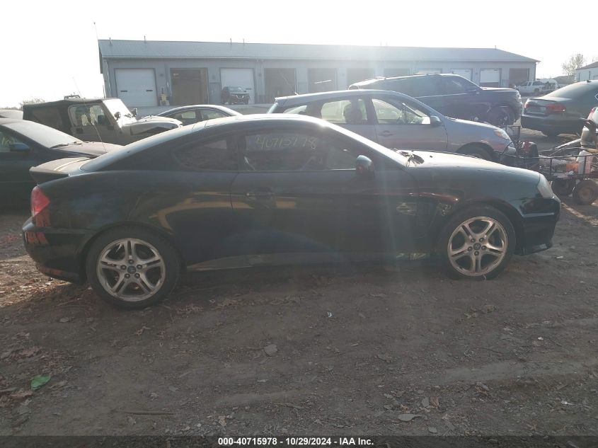 2006 Hyundai Tiburon Gs VIN: KMHHM65D16U222520 Lot: 40715978