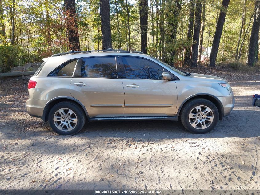 2007 Acura Mdx Technology Package VIN: 2HNYD28327H507659 Lot: 40715987