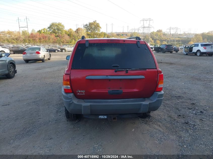 2002 Jeep Grand Cherokee Laredo VIN: 1J4GW48S62C305413 Lot: 40715992