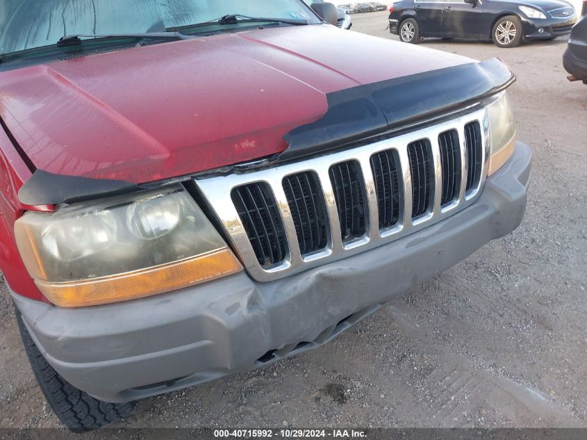 2002 Jeep Grand Cherokee Laredo VIN: 1J4GW48S62C305413 Lot: 40715992