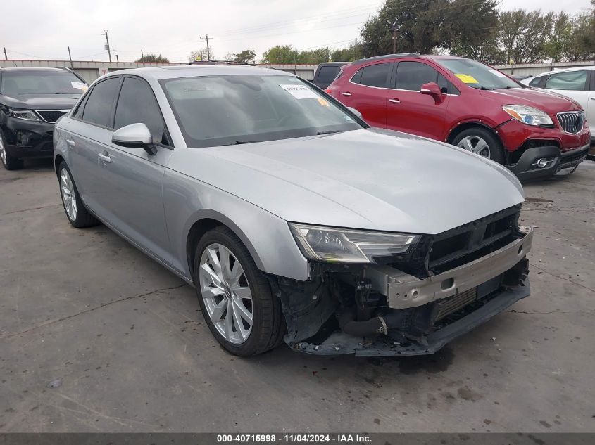 VIN WAUANAF44HN001296 2017 Audi A4, 2.0T Premium no.1