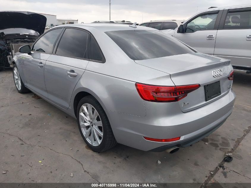 VIN WAUANAF44HN001296 2017 Audi A4, 2.0T Premium no.3