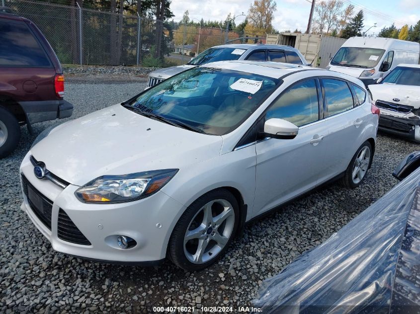 2014 Ford Focus Titanium VIN: 1FADP3N29EL408047 Lot: 40716021