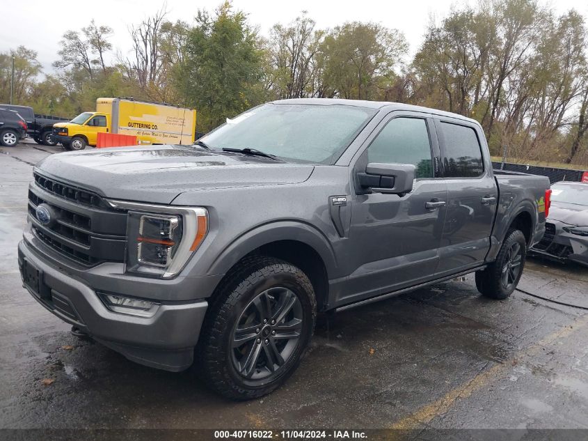 2021 Ford F-150 Lariat VIN: 1FTFW1E83MFB33769 Lot: 40716022