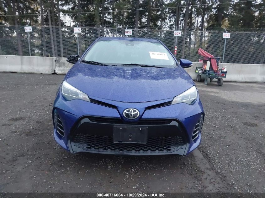 2017 Toyota Corolla Xse VIN: 5YFBURHE2HP650709 Lot: 40716064