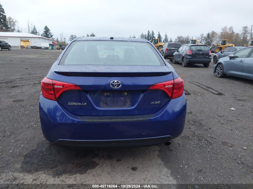 2017 Toyota Corolla Xse VIN: 5YFBURHE2HP650709 Lot: 40716064