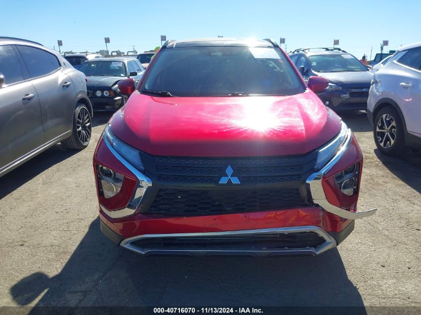 2022 Mitsubishi Eclipse Cross Se/Se Special Edition/Sel/Sel Special Edition VIN: JA4ASWAAXNZ053780 Lot: 40716070