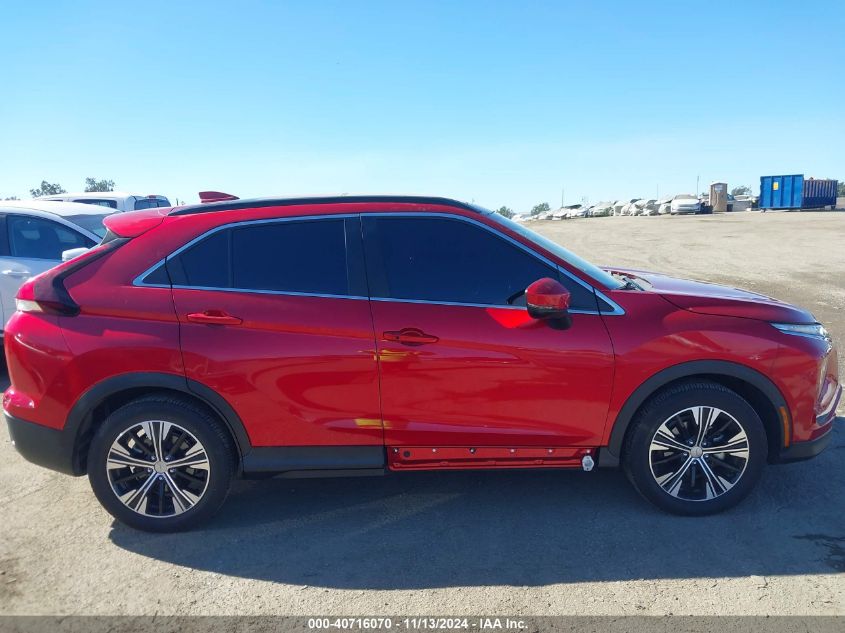 2022 Mitsubishi Eclipse Cross Se/Se Special Edition/Sel/Sel Special Edition VIN: JA4ASWAAXNZ053780 Lot: 40716070