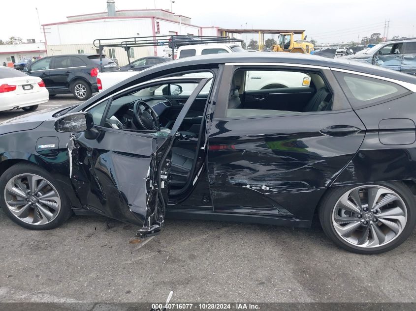 2018 Honda Clarity Plug-In Hybrid Touring VIN: JHMZC5F31JC004845 Lot: 40716077