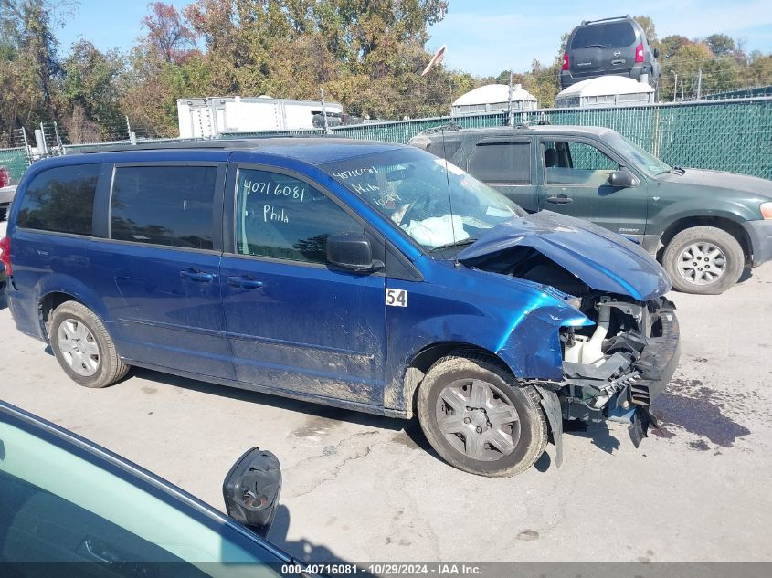 2011 Dodge Grand Caravan Express VIN: 2D4RN4DG0BR715279 Lot: 40716081