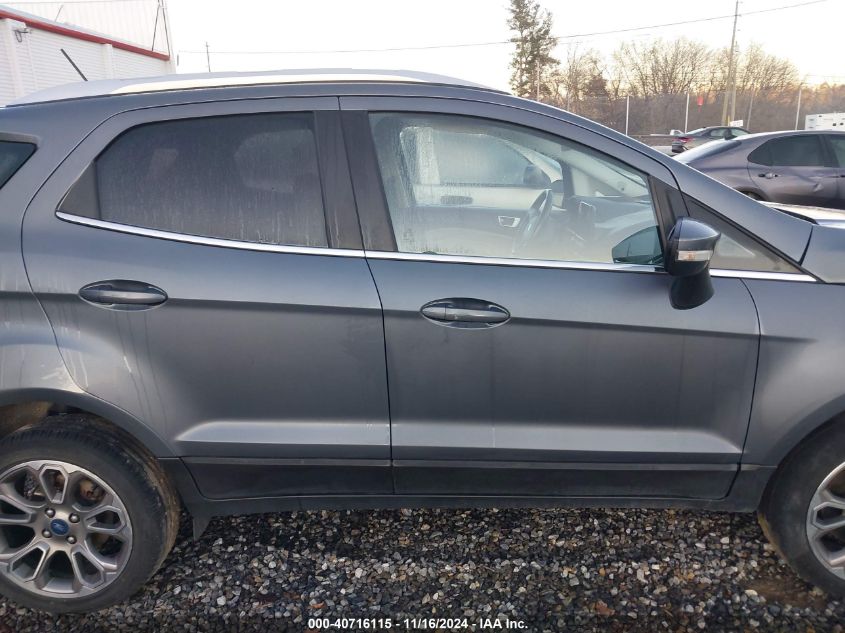 2018 Ford Ecosport Titanium VIN: MAJ6P1WL7JC190060 Lot: 40716115