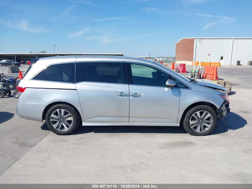 2014 Honda Odyssey Touring/Touring Elite VIN: 5FNRL5H99EB120001 Lot: 40716116