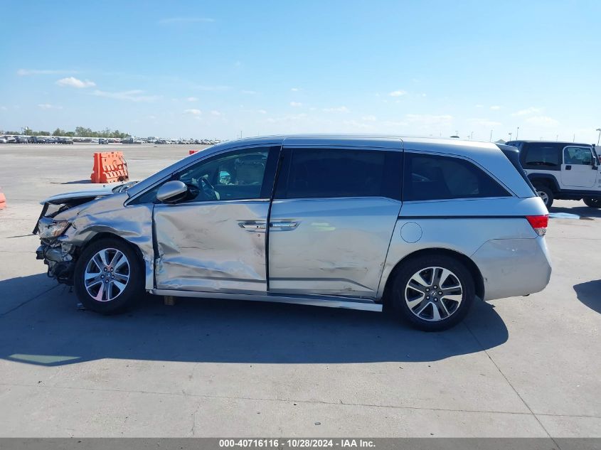 2014 Honda Odyssey Touring/Touring Elite VIN: 5FNRL5H99EB120001 Lot: 40716116