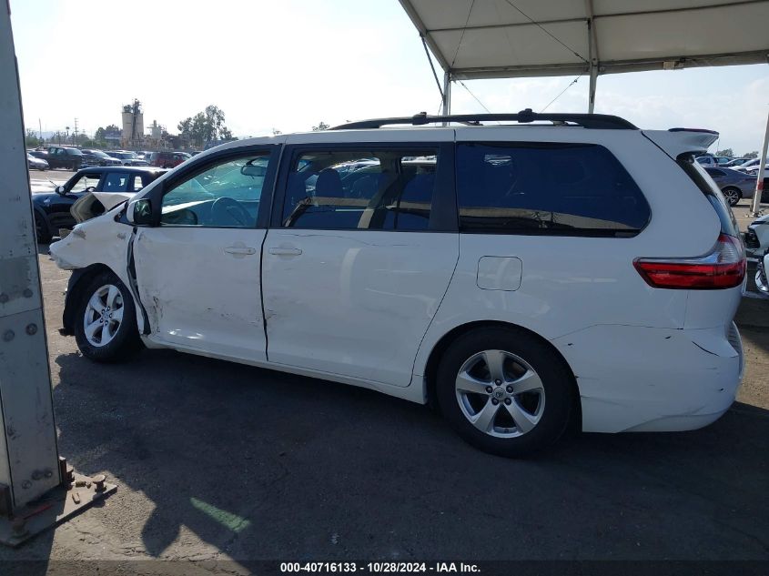 2015 Toyota Sienna Le 8 Passenger VIN: 5TDKK3DC3FS596235 Lot: 40716133