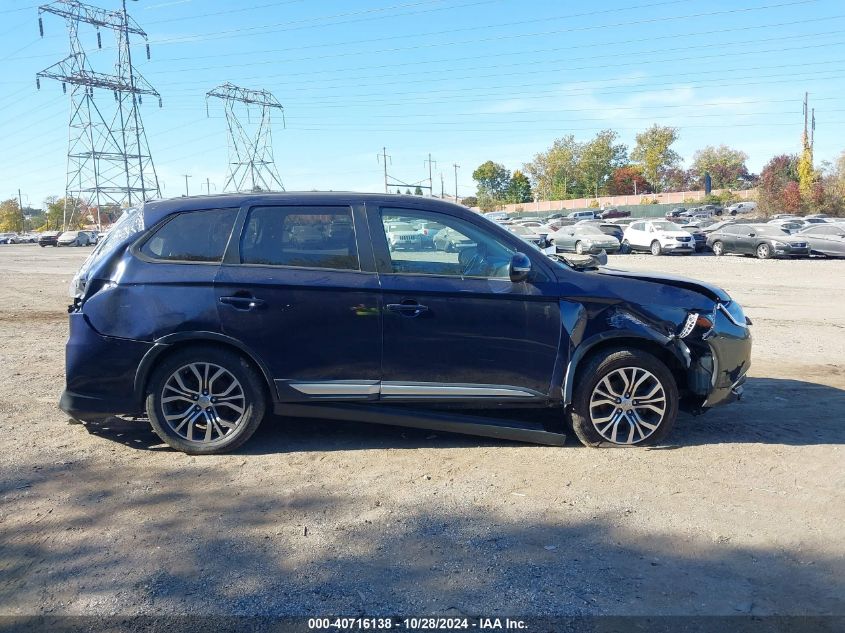 2016 Mitsubishi Outlander Se VIN: JA4AZ3A3XGZ053406 Lot: 40716138