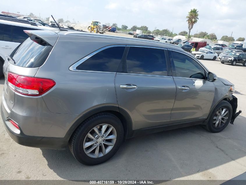 2018 Kia Sorento 3.3L Lx VIN: 5XYPGDA51JG391893 Lot: 40716159