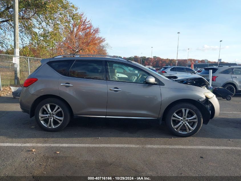 2009 Nissan Murano Le VIN: JN8AZ18W29W123371 Lot: 40716166