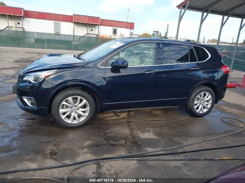 2020 Buick Envision Awd Preferred VIN: LRBFX1SA3LD034544 Lot: 40716178