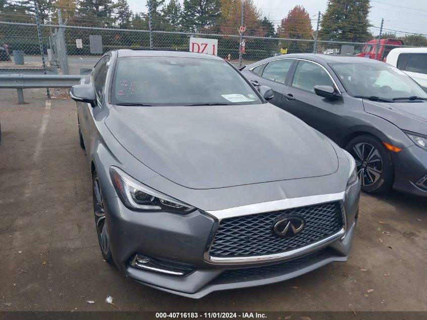 2022 Infiniti Q60 Luxe VIN: JN1EV7KK2NM600147 Lot: 40716183