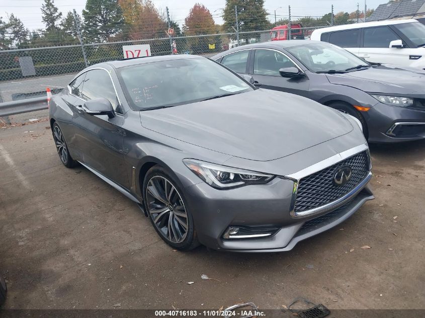 2022 Infiniti Q60 Luxe VIN: JN1EV7KK2NM600147 Lot: 40716183