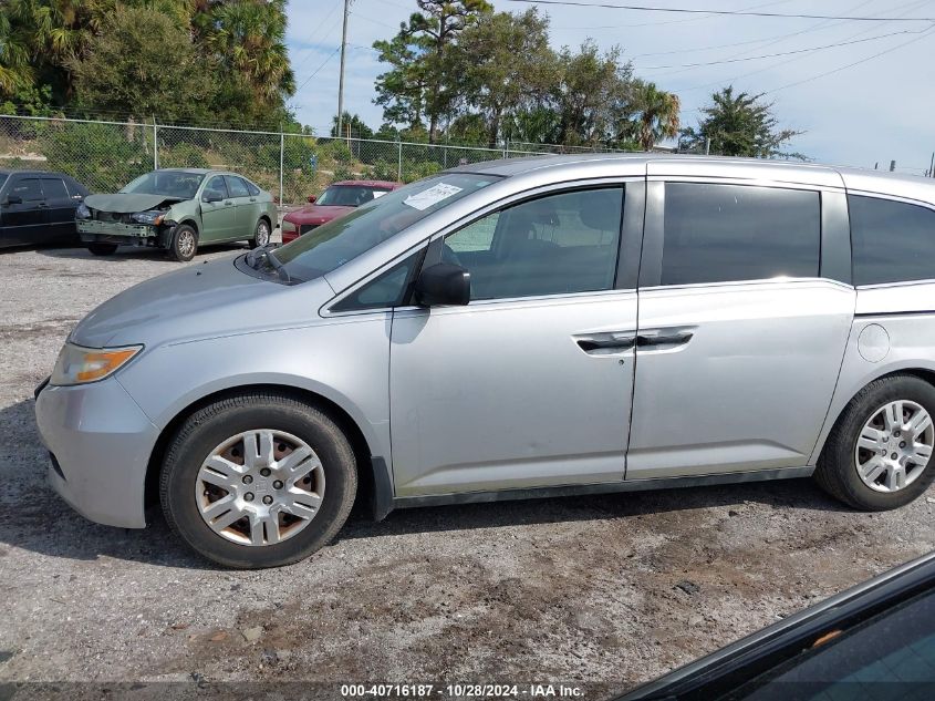 2013 Honda Odyssey Lx VIN: 5FNRL5H2XDB024105 Lot: 40716187