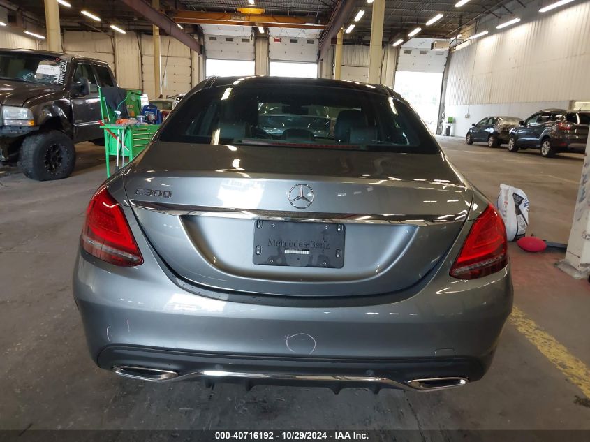 2019 Mercedes-Benz C 300 VIN: 55SWF8DB6KU301975 Lot: 40716192