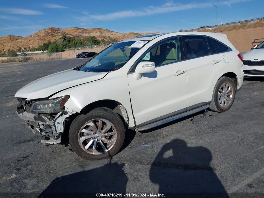 VIN 5J8TB3H58HL000090 2017 ACURA RDX no.2