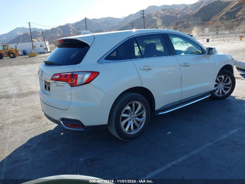 VIN 5J8TB3H58HL000090 2017 ACURA RDX no.4