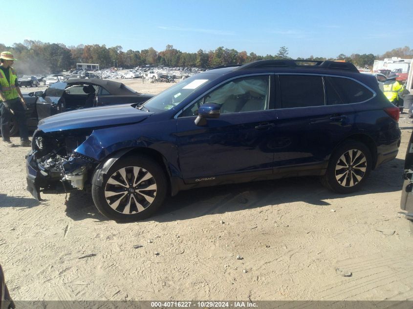 2017 Subaru Outback 3.6R Limited VIN: 4S4BSEKC1H3320375 Lot: 40716227