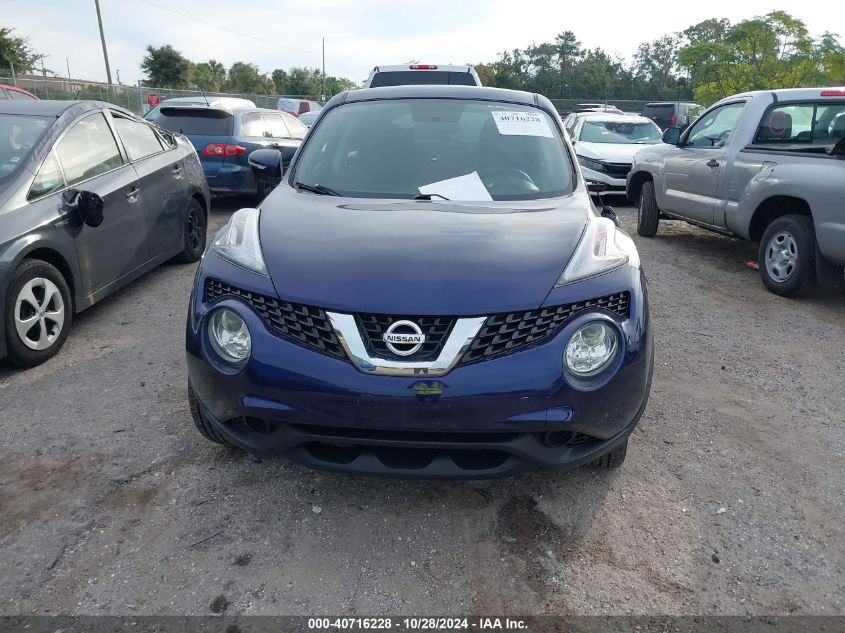 2015 Nissan Juke Nismo/S/Sl/Sv VIN: JN8AF5MR1FTS10126 Lot: 40716228