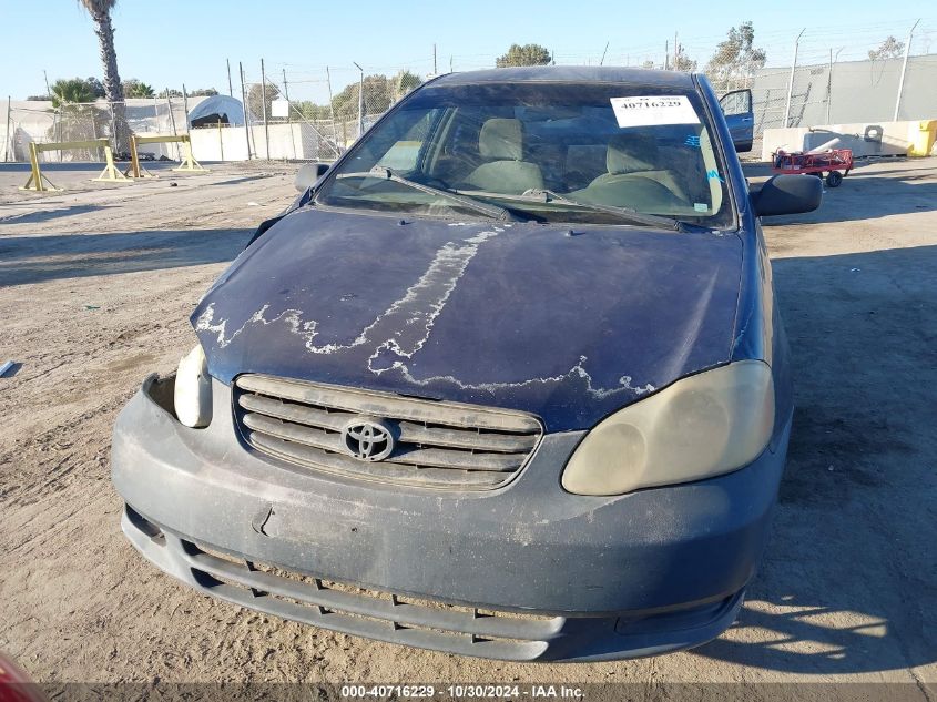 2004 Toyota Corolla Ce VIN: 1NXBR32E64Z321849 Lot: 40716229