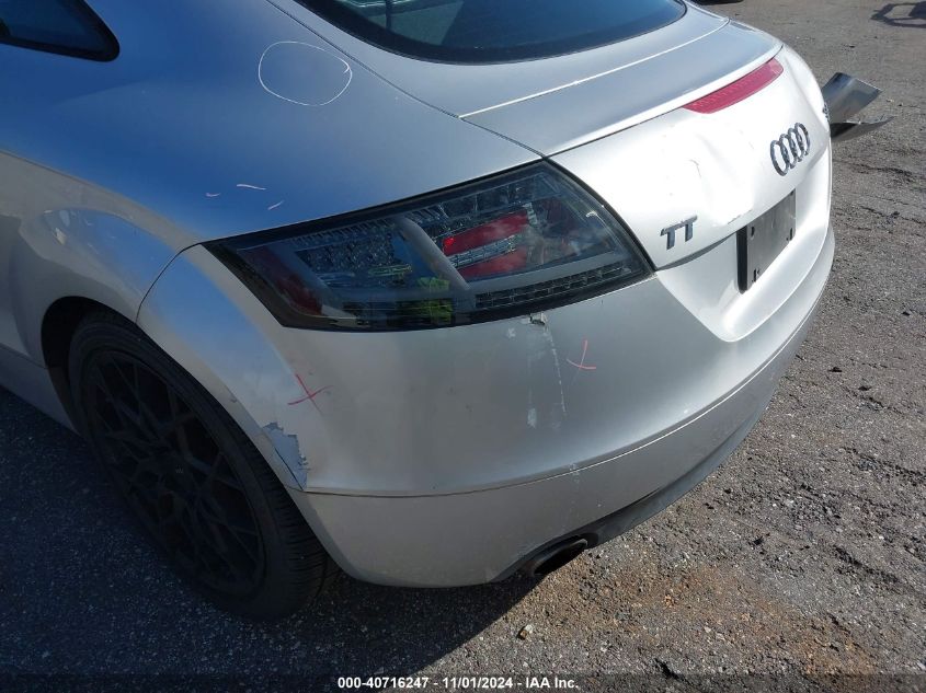 2008 Audi Tt 3.2 VIN: TRUDD38J681000598 Lot: 40716247