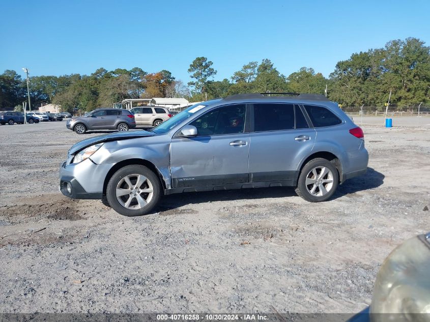 2013 Subaru Outback 2.5I Limited VIN: 4S4BRBKC9D3323030 Lot: 40716258