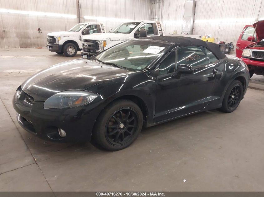 2007 Mitsubishi Eclipse Spyder Gt VIN: 4A3AL35T97E043827 Lot: 40716270