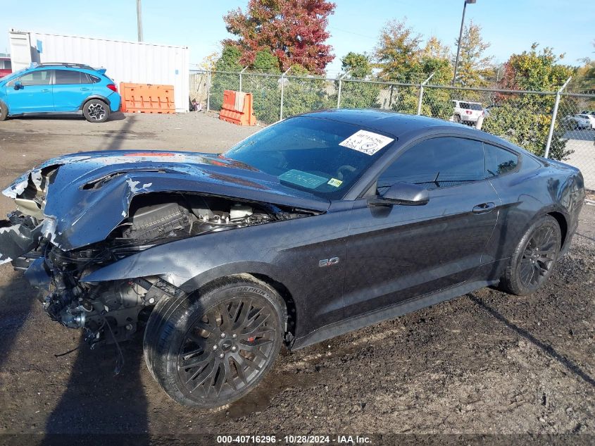 2015 Ford Mustang Gt Premium VIN: 1FA6P8CF2F5300662 Lot: 40716296