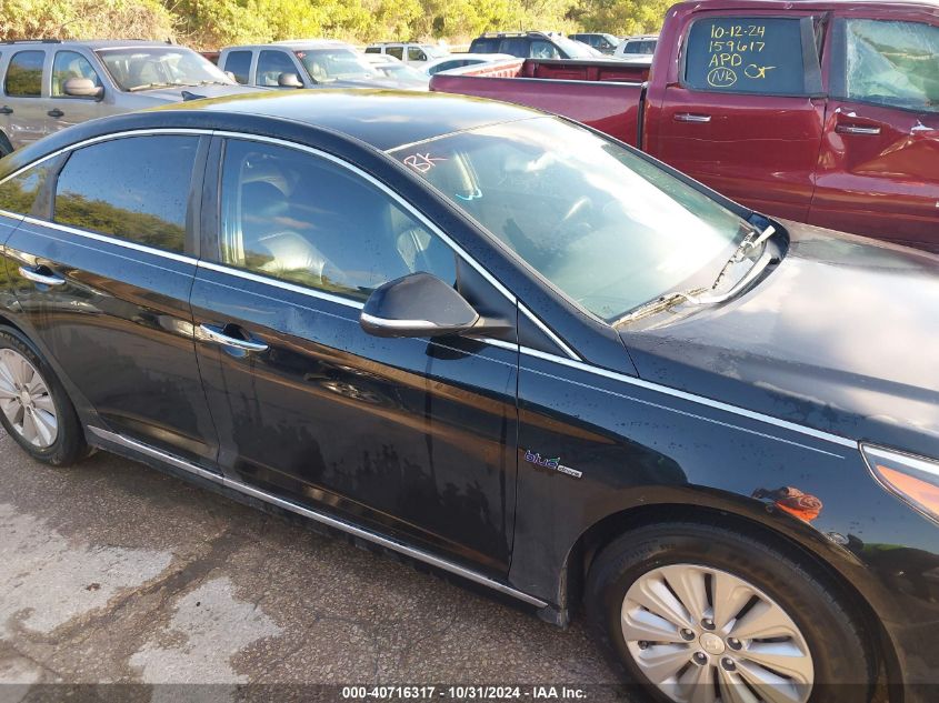 2016 Hyundai Sonata Hybrid Se VIN: KMHE24L12GA033979 Lot: 40716317