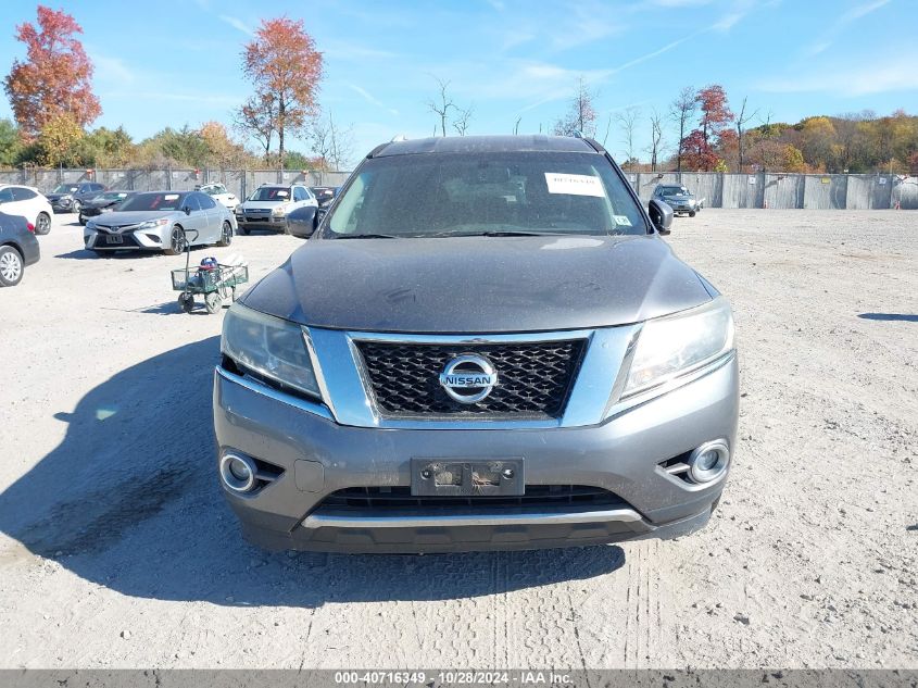 2015 Nissan Pathfinder Sv VIN: 5N1AR2MN0FC655158 Lot: 40716349