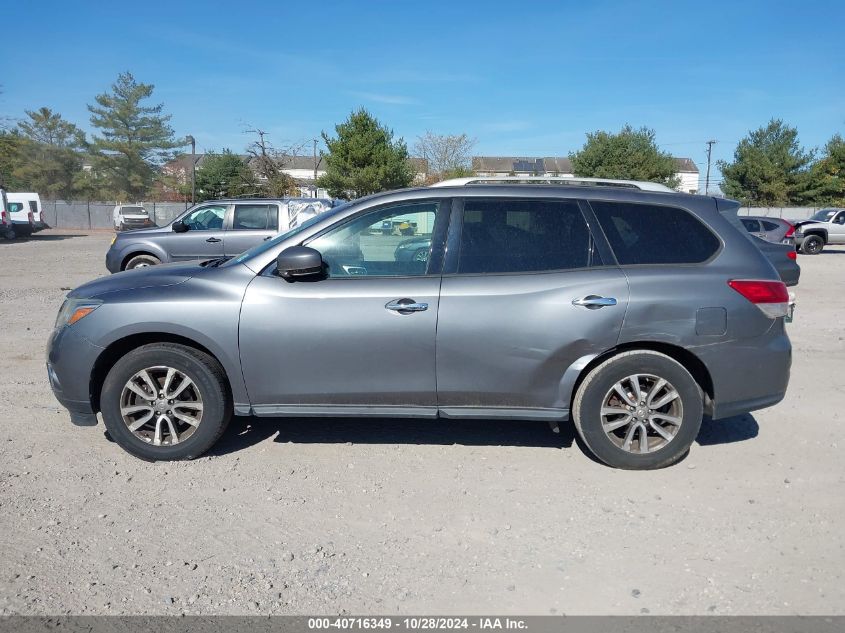 2015 Nissan Pathfinder Sv VIN: 5N1AR2MN0FC655158 Lot: 40716349