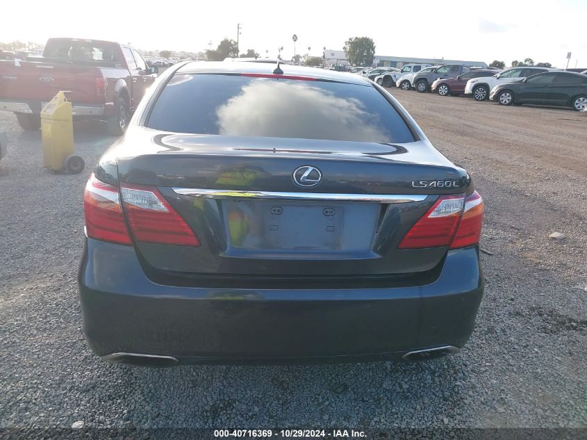 2011 Lexus Ls 460 L VIN: JTHGL5EF2B5043971 Lot: 40716369