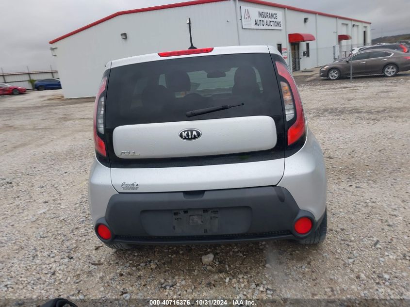 2015 Kia Soul + VIN: KNDJP3A55F7749386 Lot: 40716376