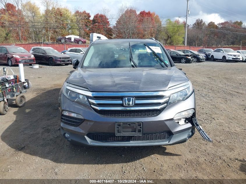 2018 Honda Pilot Touring VIN: 5FNYF6H91JB026214 Lot: 40716407